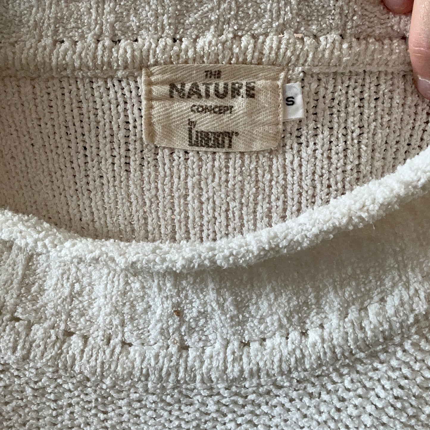 Pull en tricot blanc | Bern