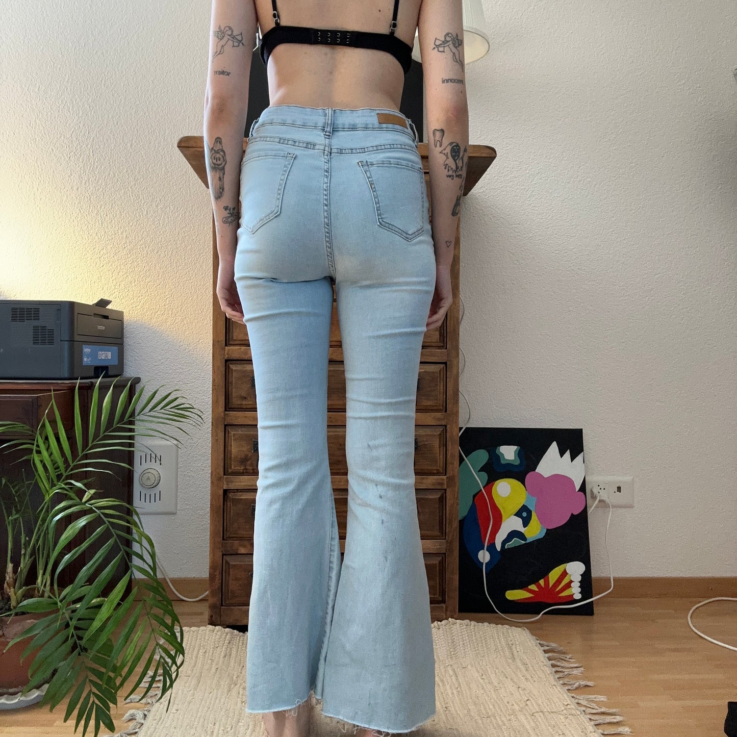 Blue flared Jeans | Bern