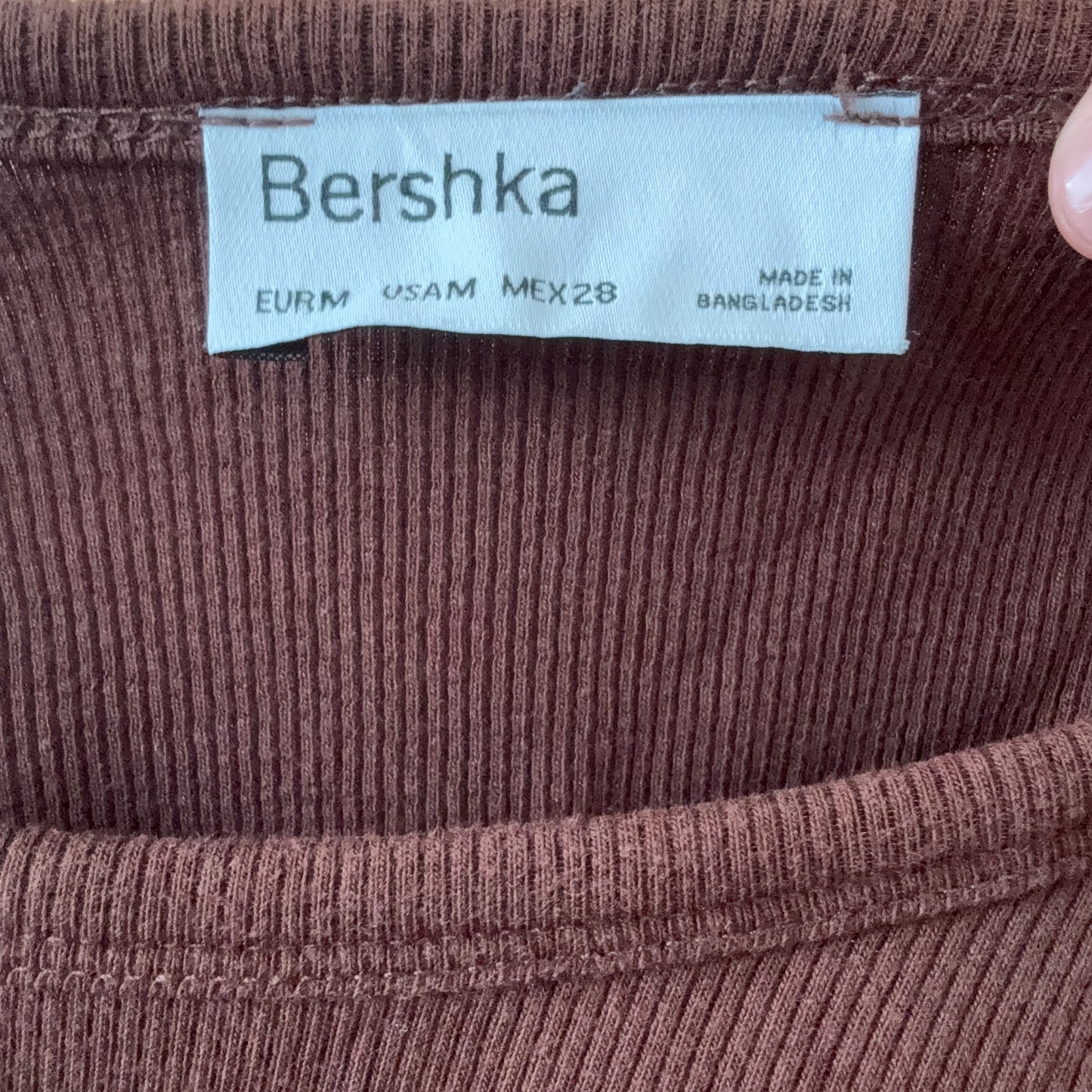 Brown cropped Longsleeve