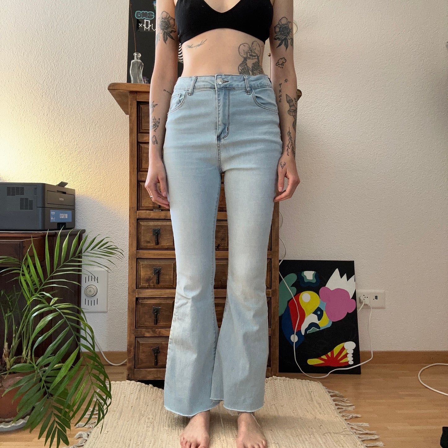 Blue flared Jeans | Bern