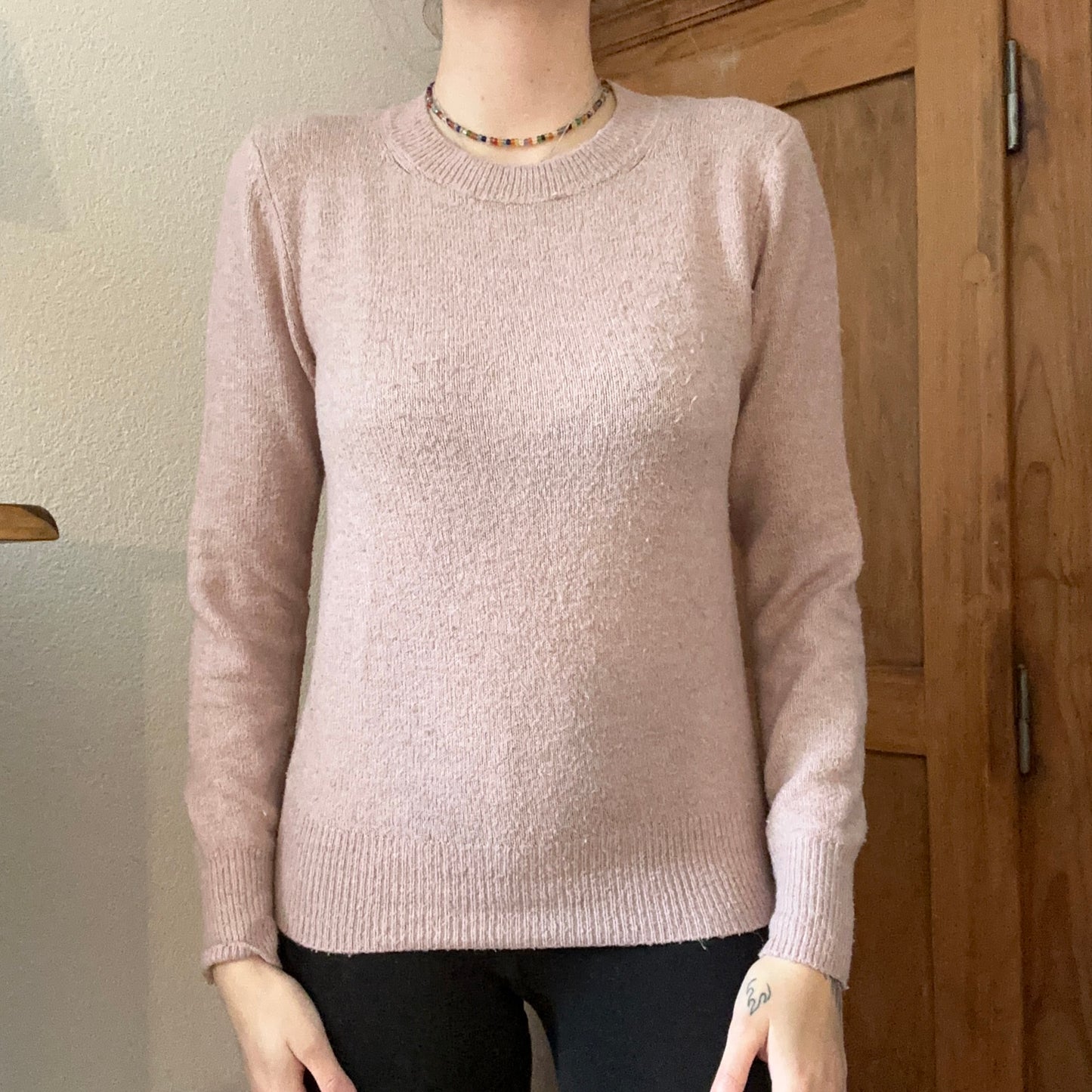 Pink Knit Longsleeve