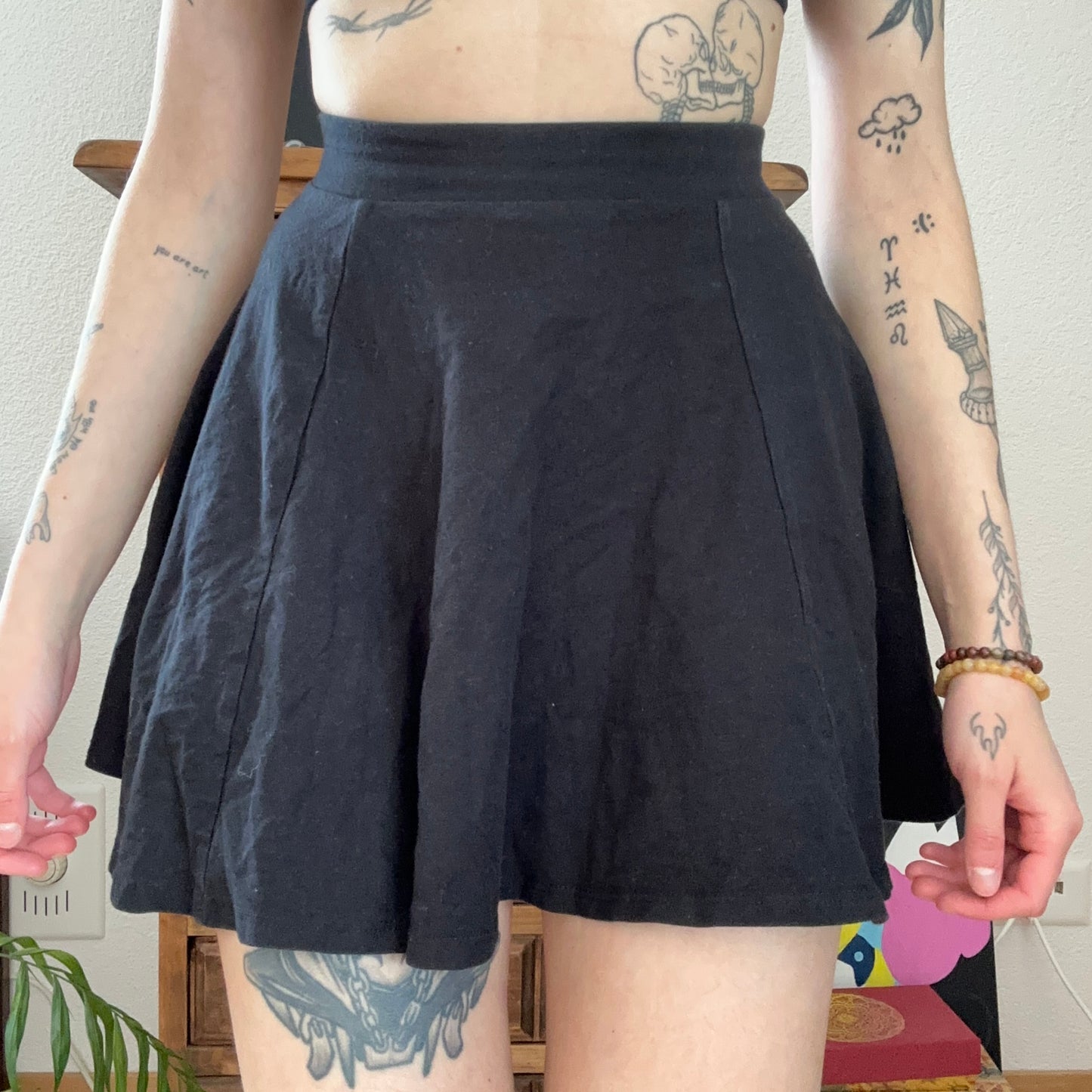 Black Skater Skirt | Bern