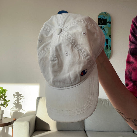 White Champion Cap