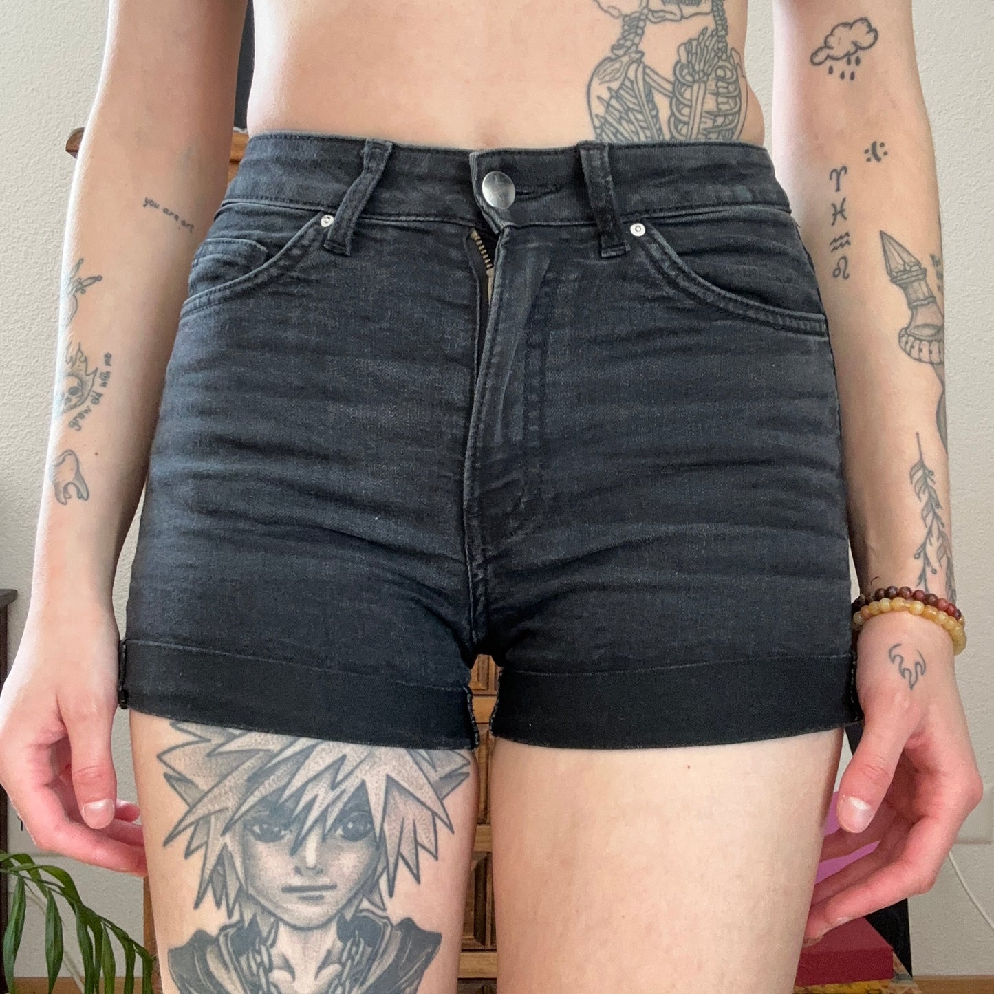 Black Jeans Shorts | Bern