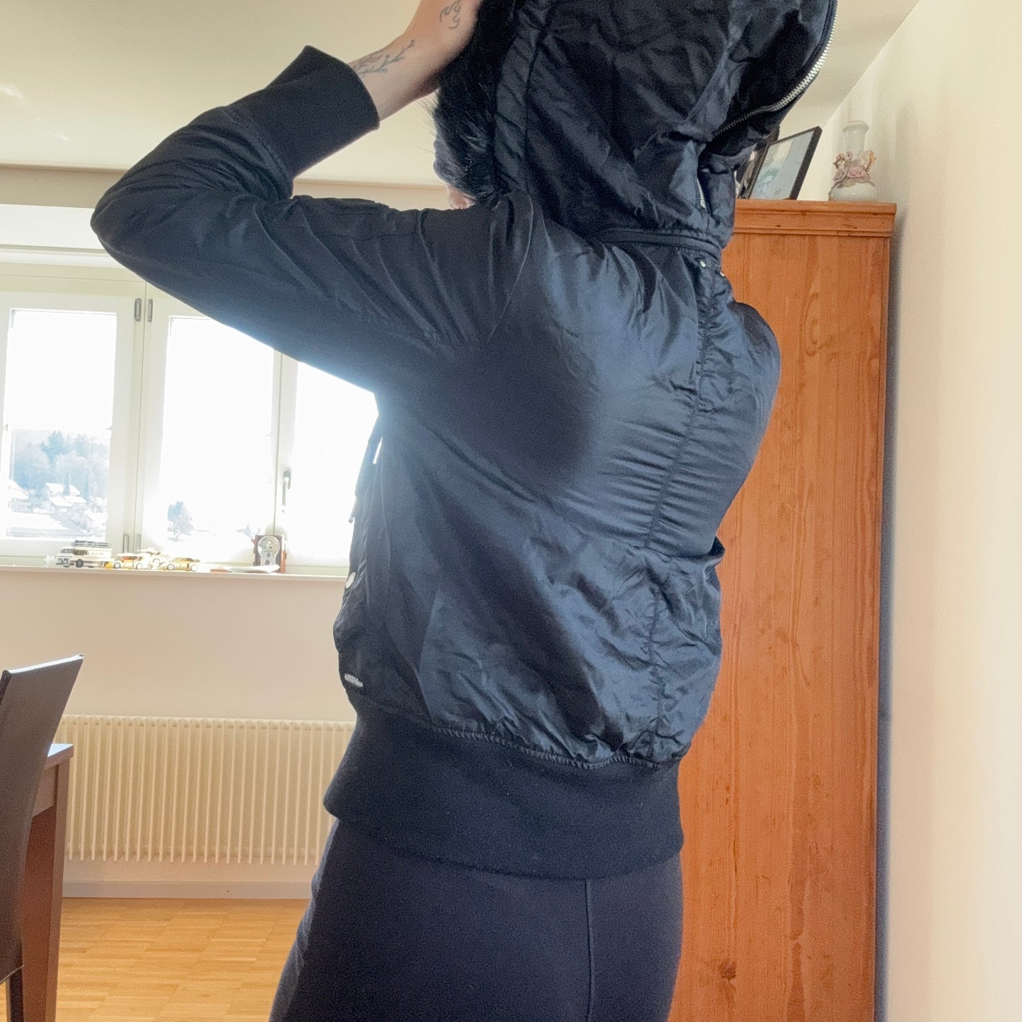Schwarze Calvin Klein Jacke