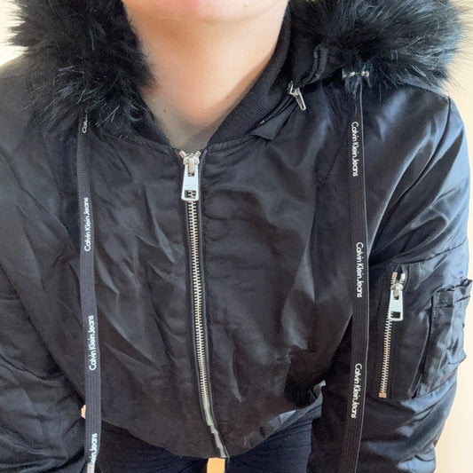 Black Calvin Klein Jacket