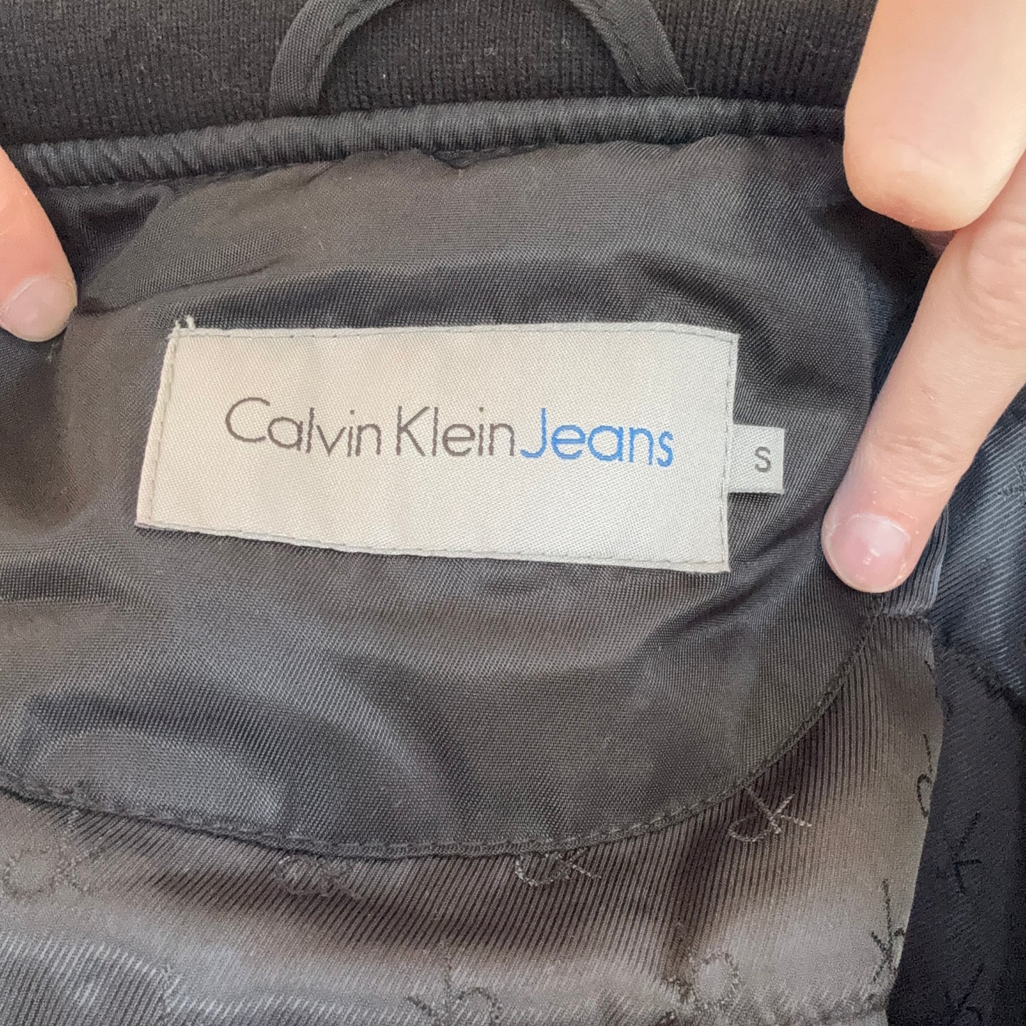 Schwarze Calvin Klein Jacke