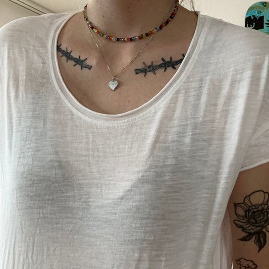 Chemise basique blanche