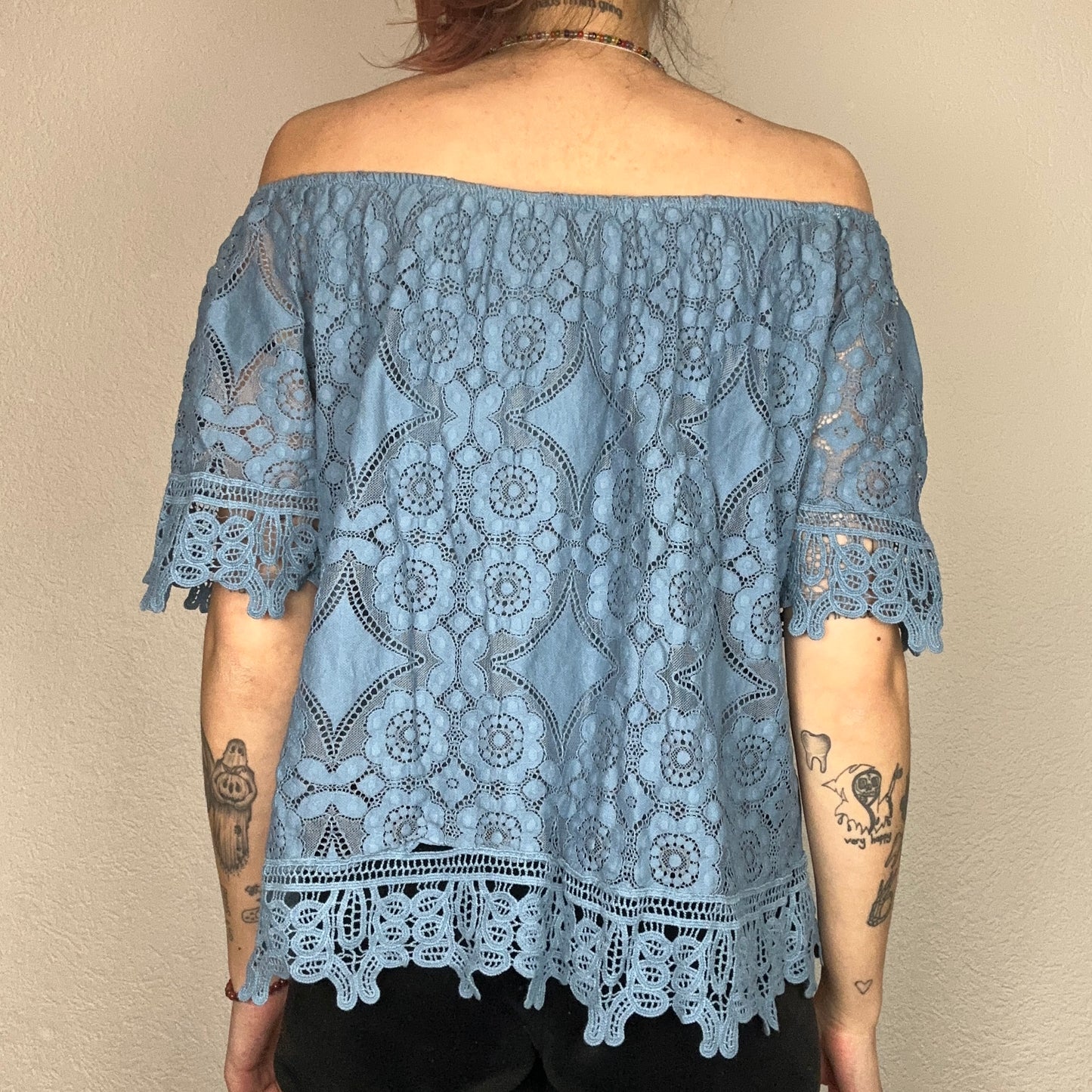 Blue Shirt Blouse