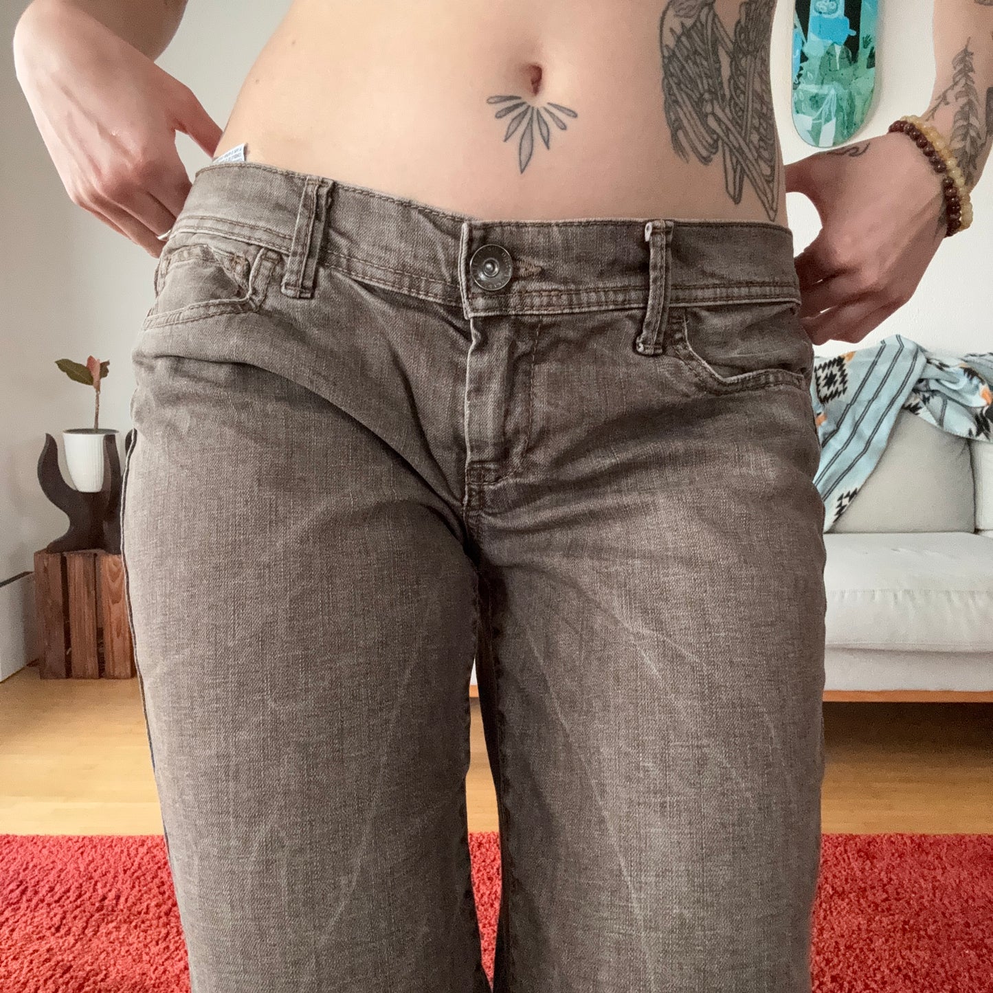 Brown Pants