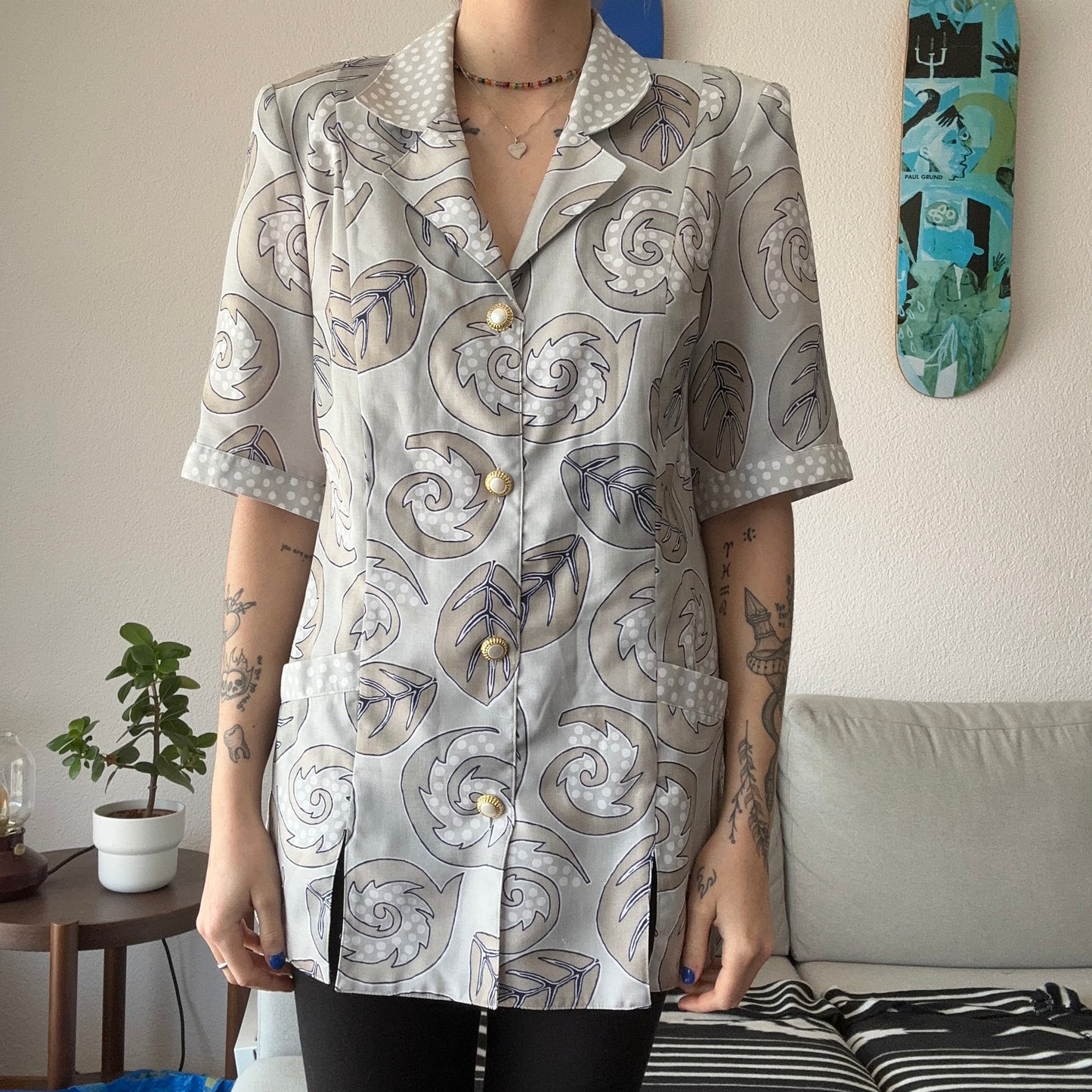 Vintage White Shirt/Blouse | Bern