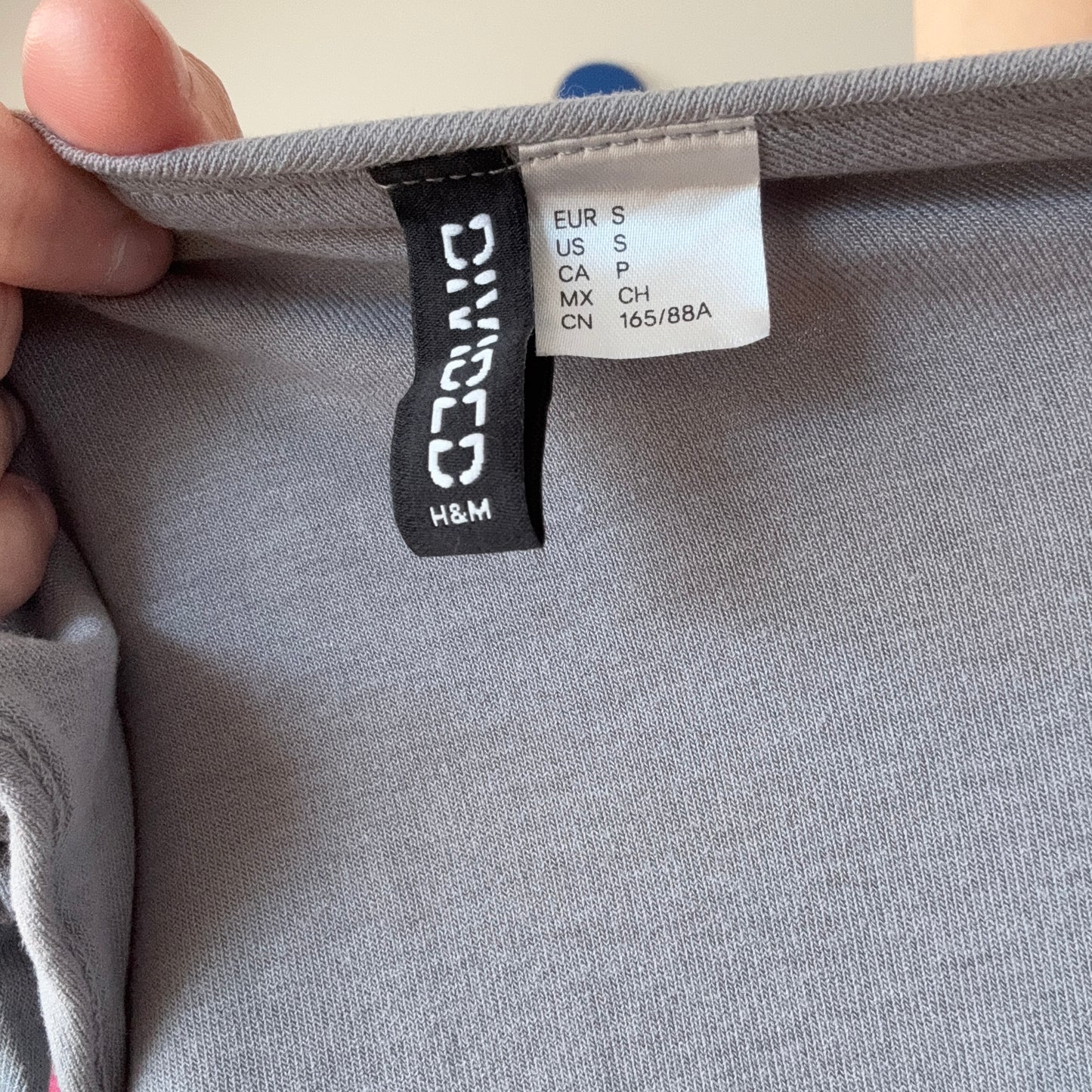 Veste grise scintillante