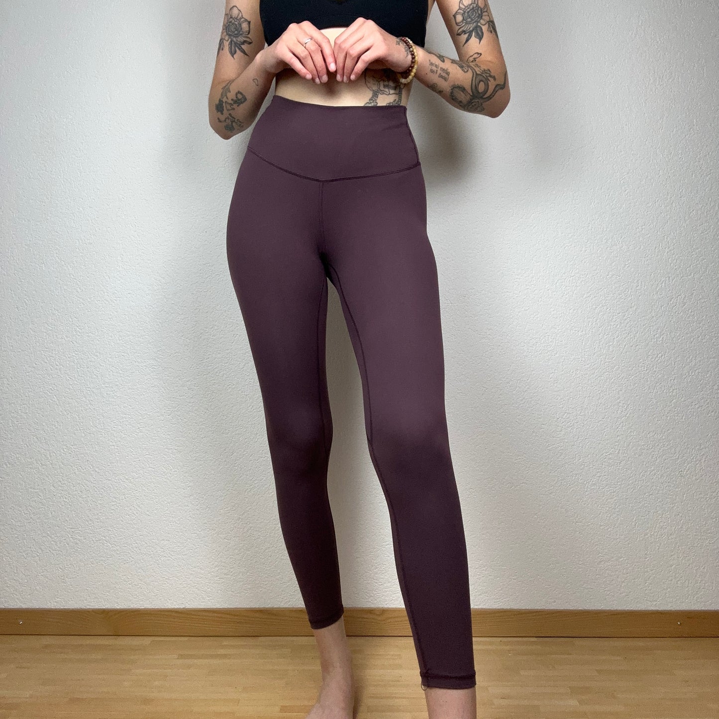 Red, Purple sport leggings | Bern