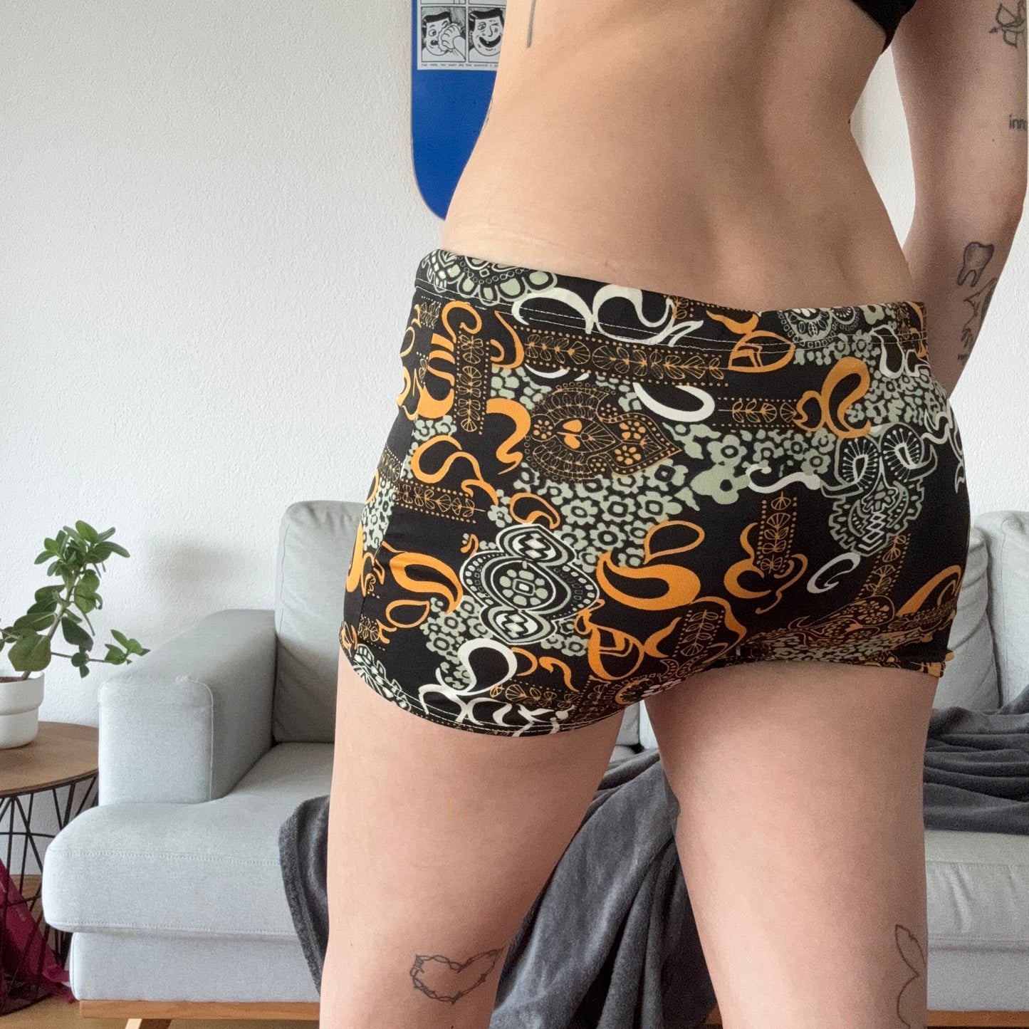 Vintage Brown Shorts with pocket | Bern