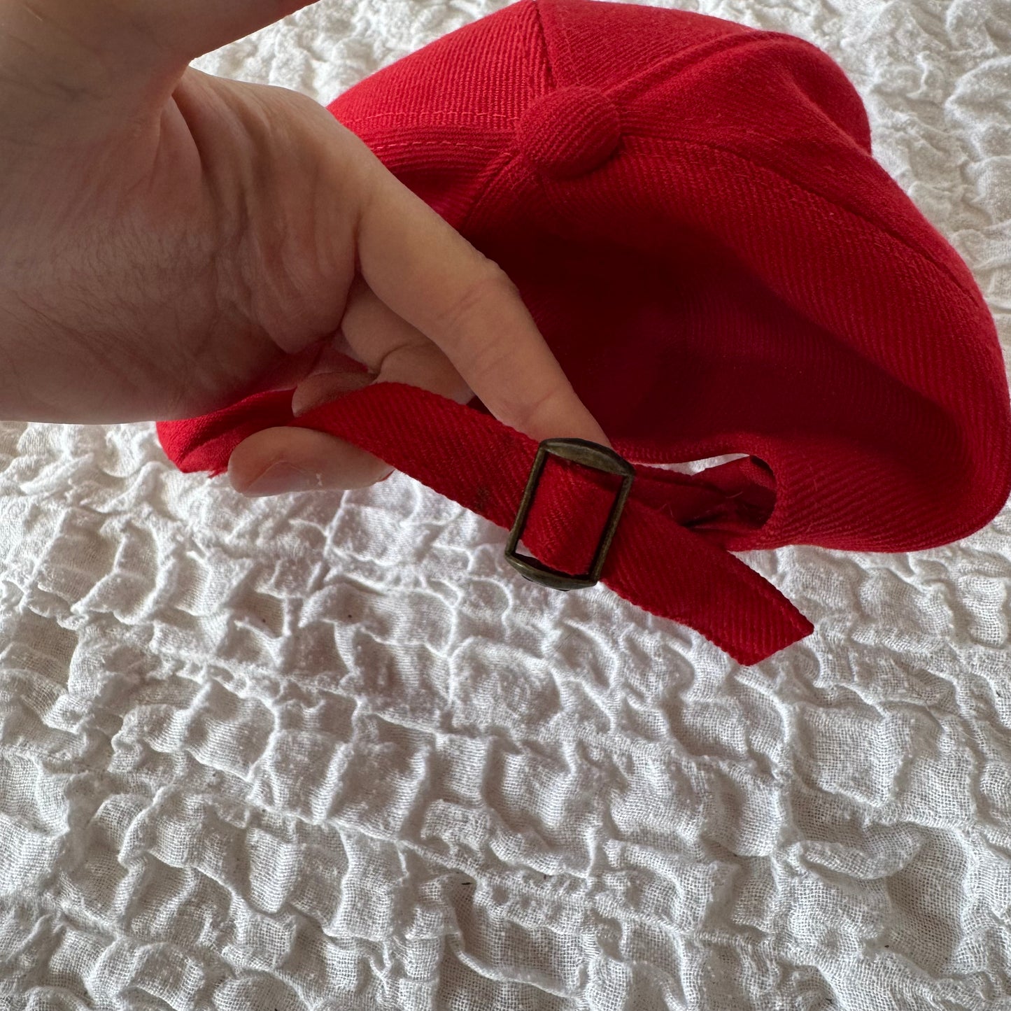 Casquette Kappa Rouge