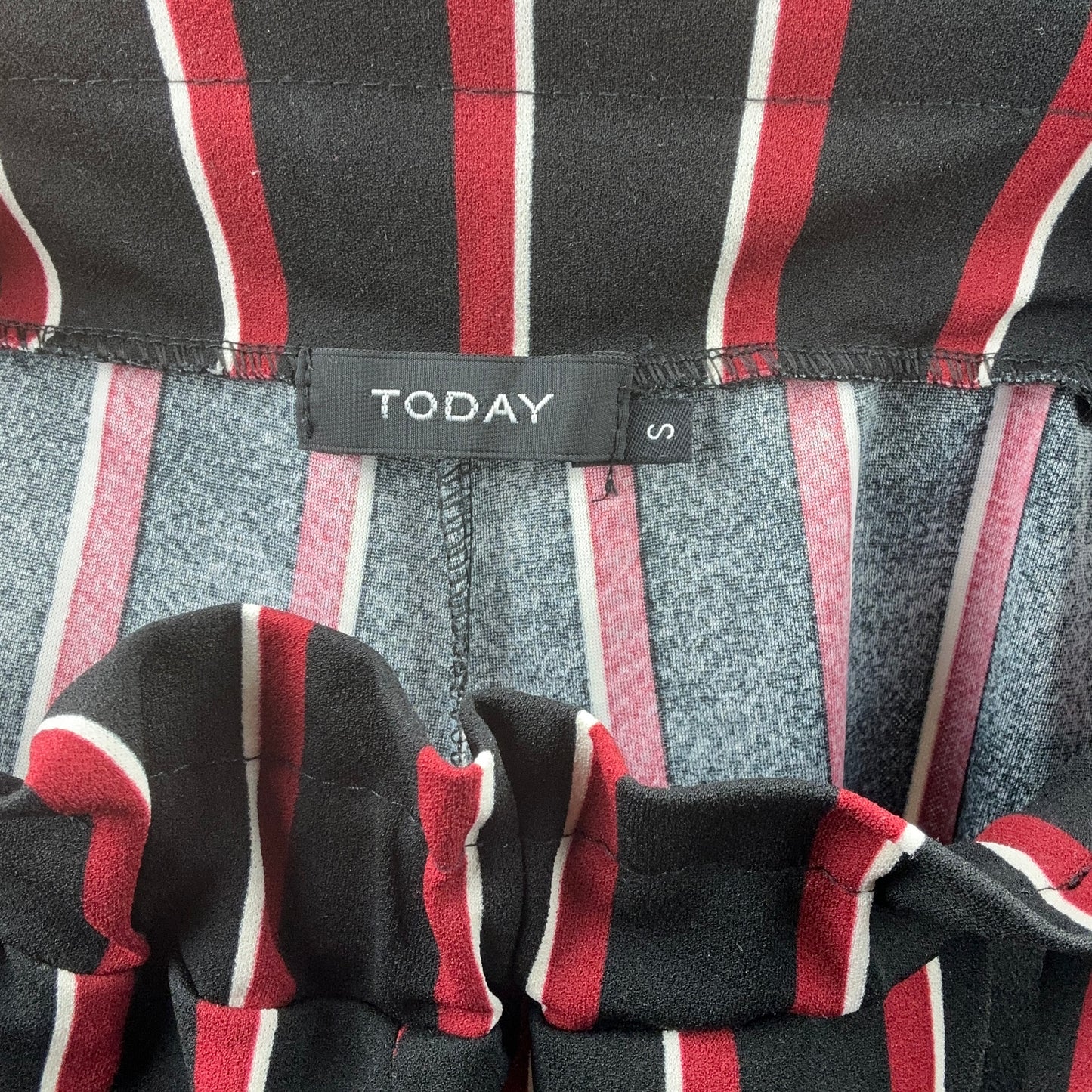 Black Pants with red and white stripes | Bern