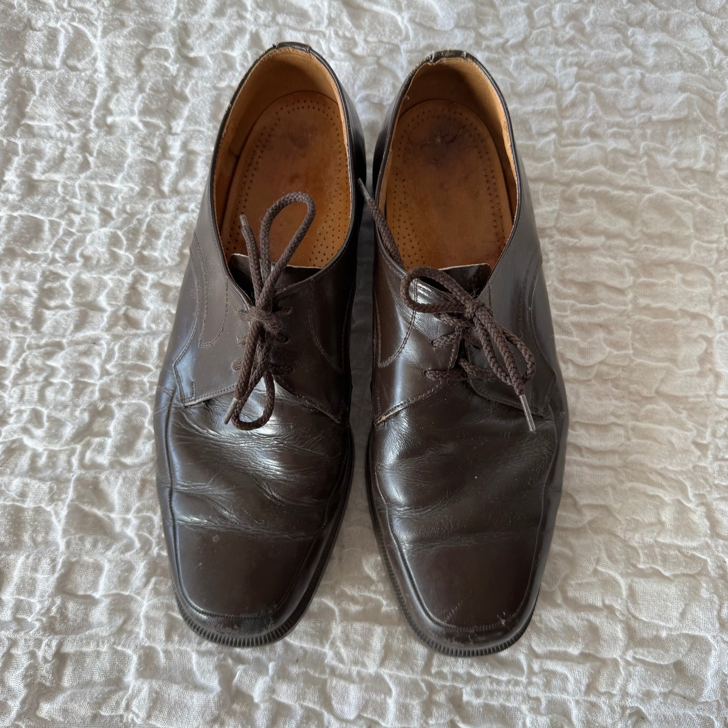 Vintage Brown Suit Shoes
