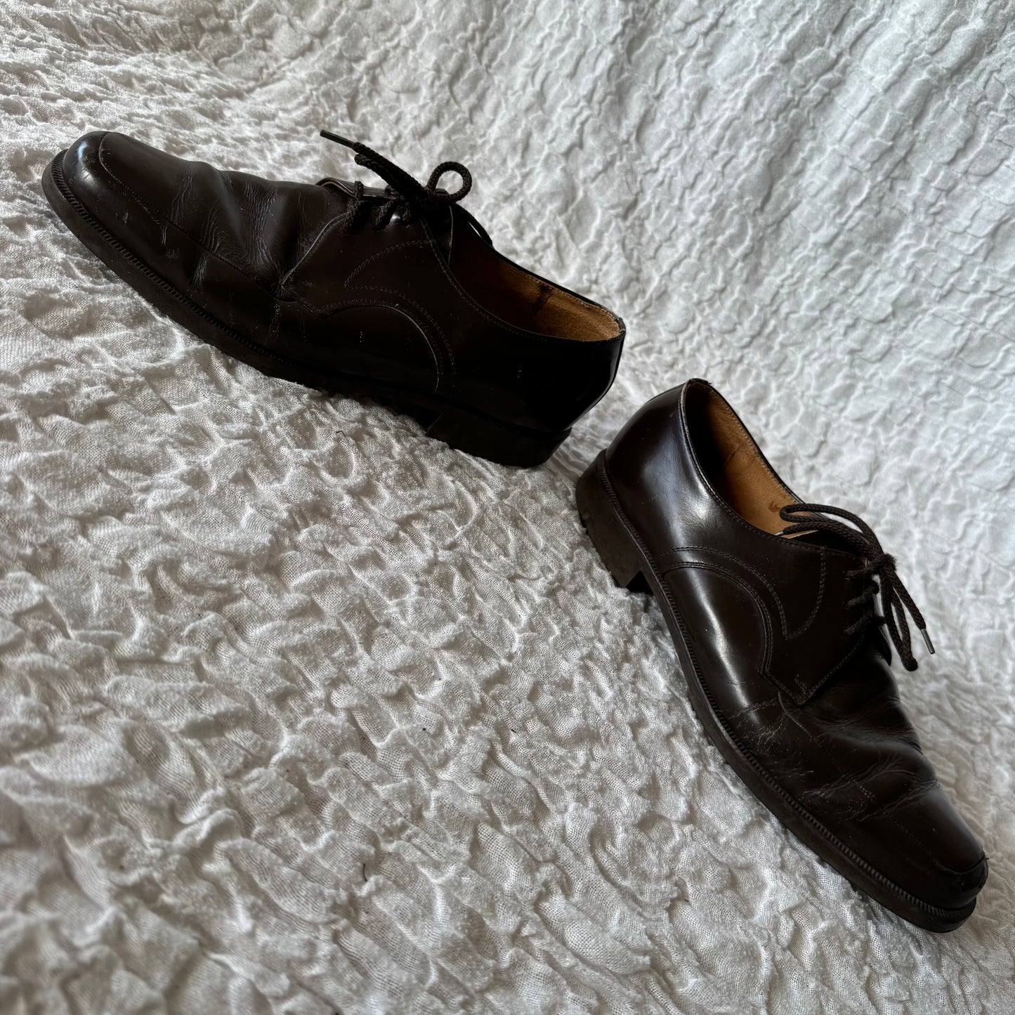 Vintage Brown Suit Shoes