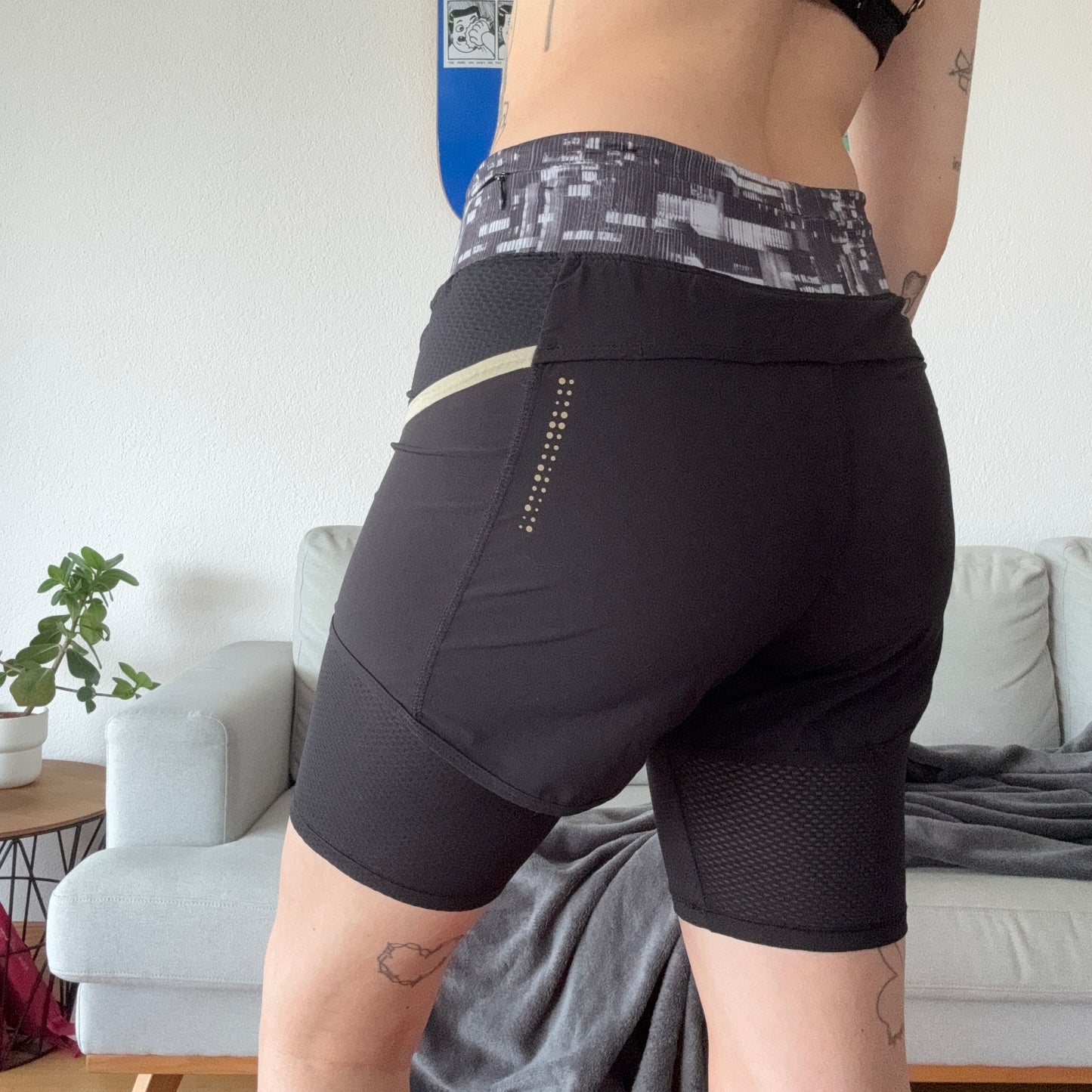 Gray Sports Shorts | Bern