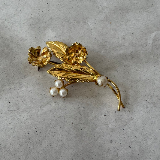 Vintage Gold Pin