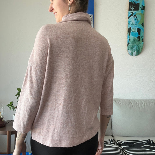 Pink Turtleneck Longsleeve | Bern