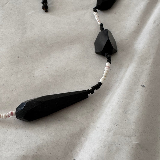 Vintage Black and white necklace