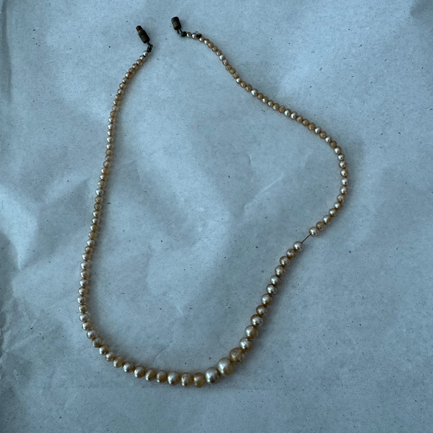 Vintage goldene Halskette für Sonnenbrillen