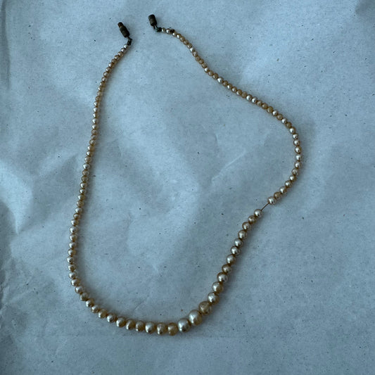 Vintage goldene Halskette für Sonnenbrillen