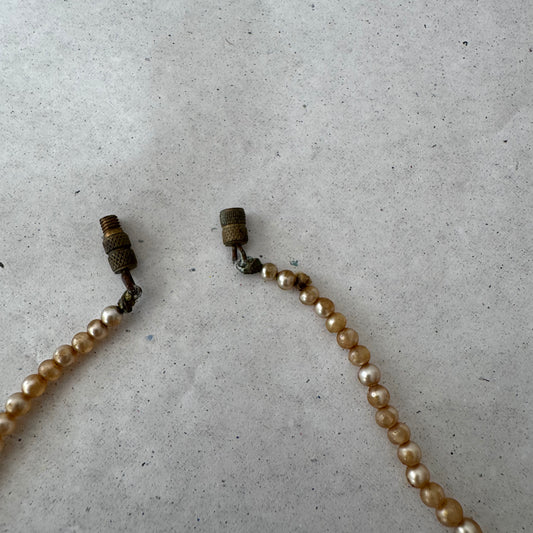 Vintage goldene Halskette für Sonnenbrillen