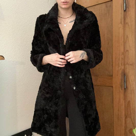 Vintage Black Coat | Bern