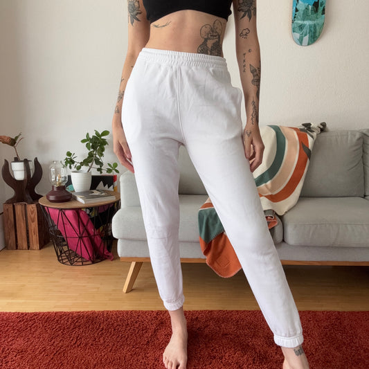 White Joggers | Bern