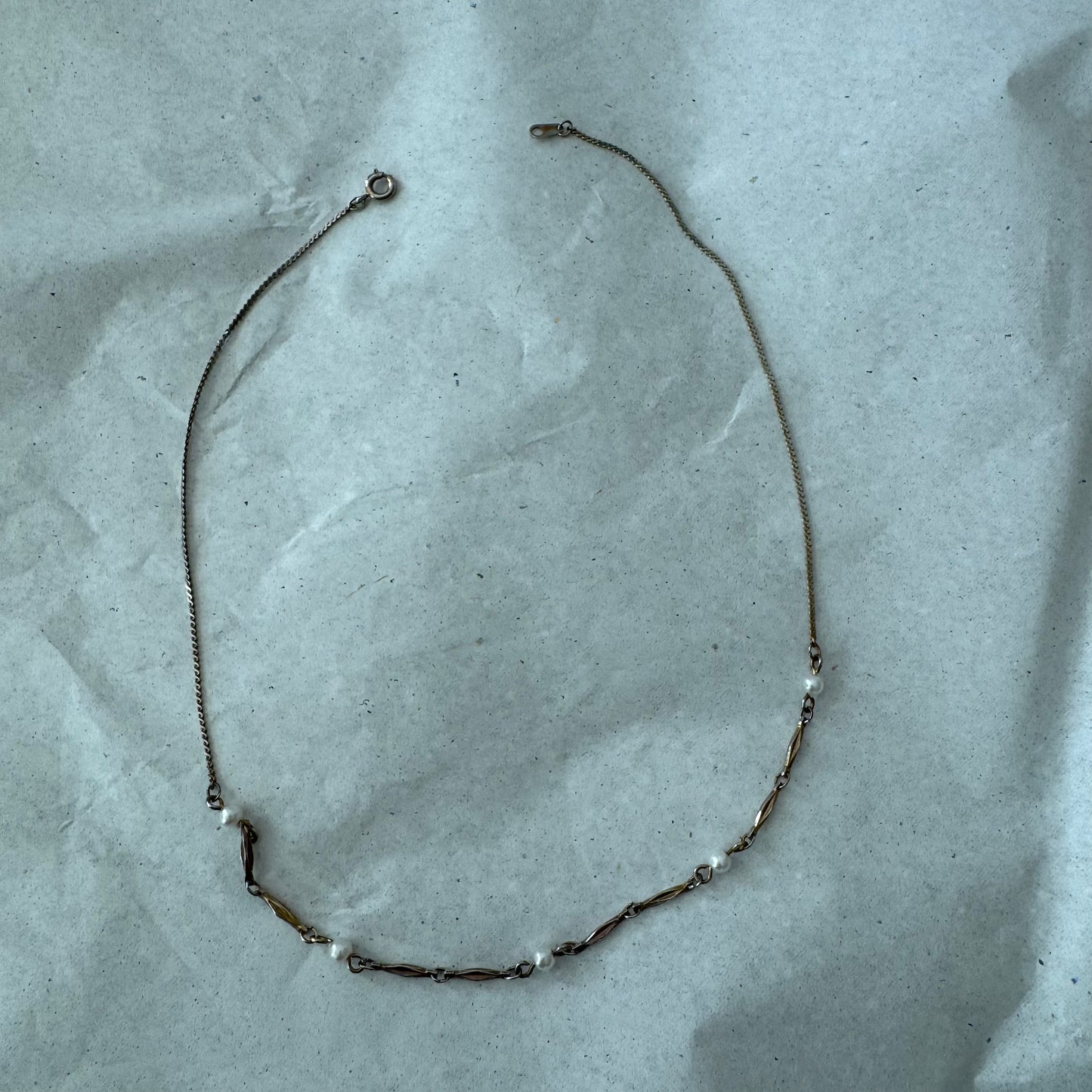 Vintage silver necklace