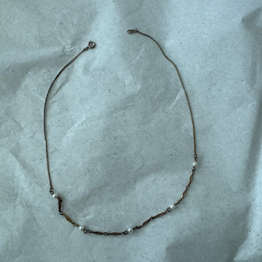 Vintage silver necklace