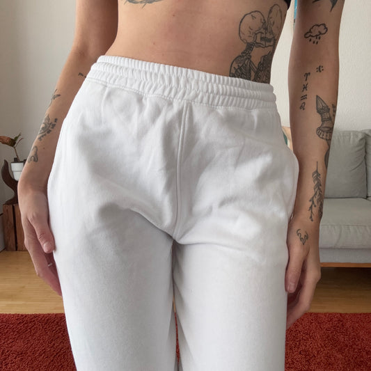 White Joggers | Bern