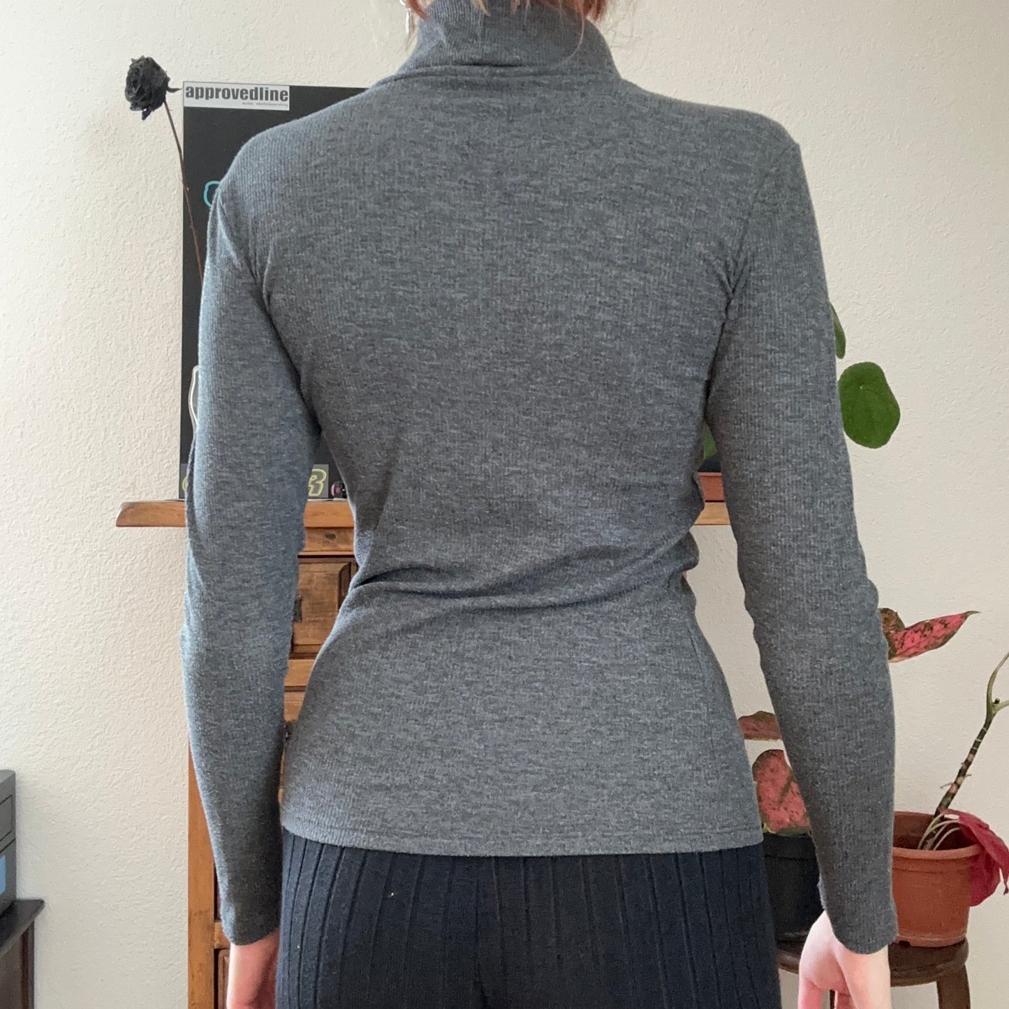 Gray Longsleeve Turtleneck