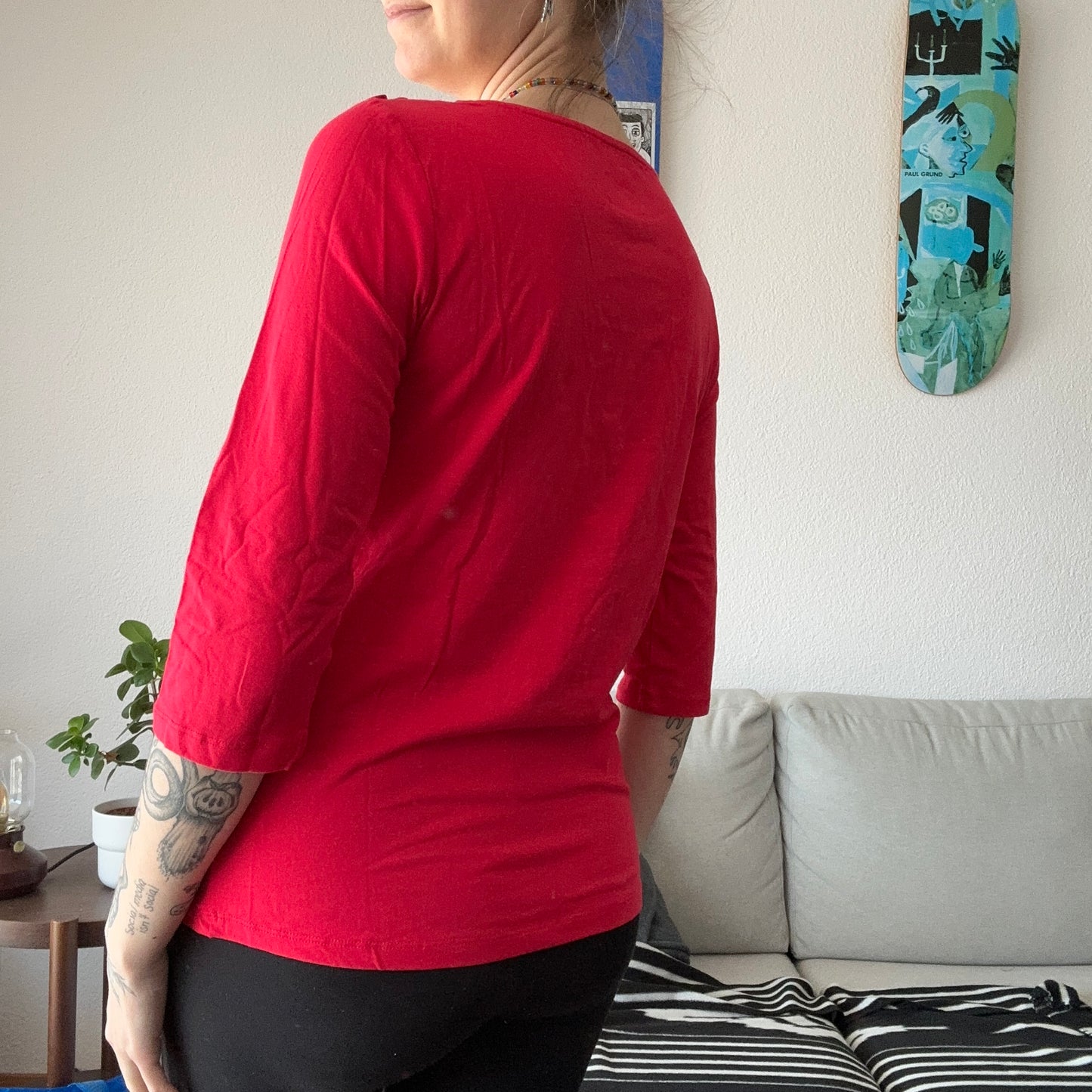 Red 3/4 Longsleeve | Bern