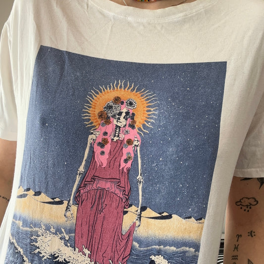 White Shirt with front Print | Bern