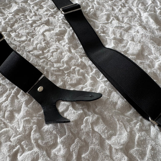 Black suspenders