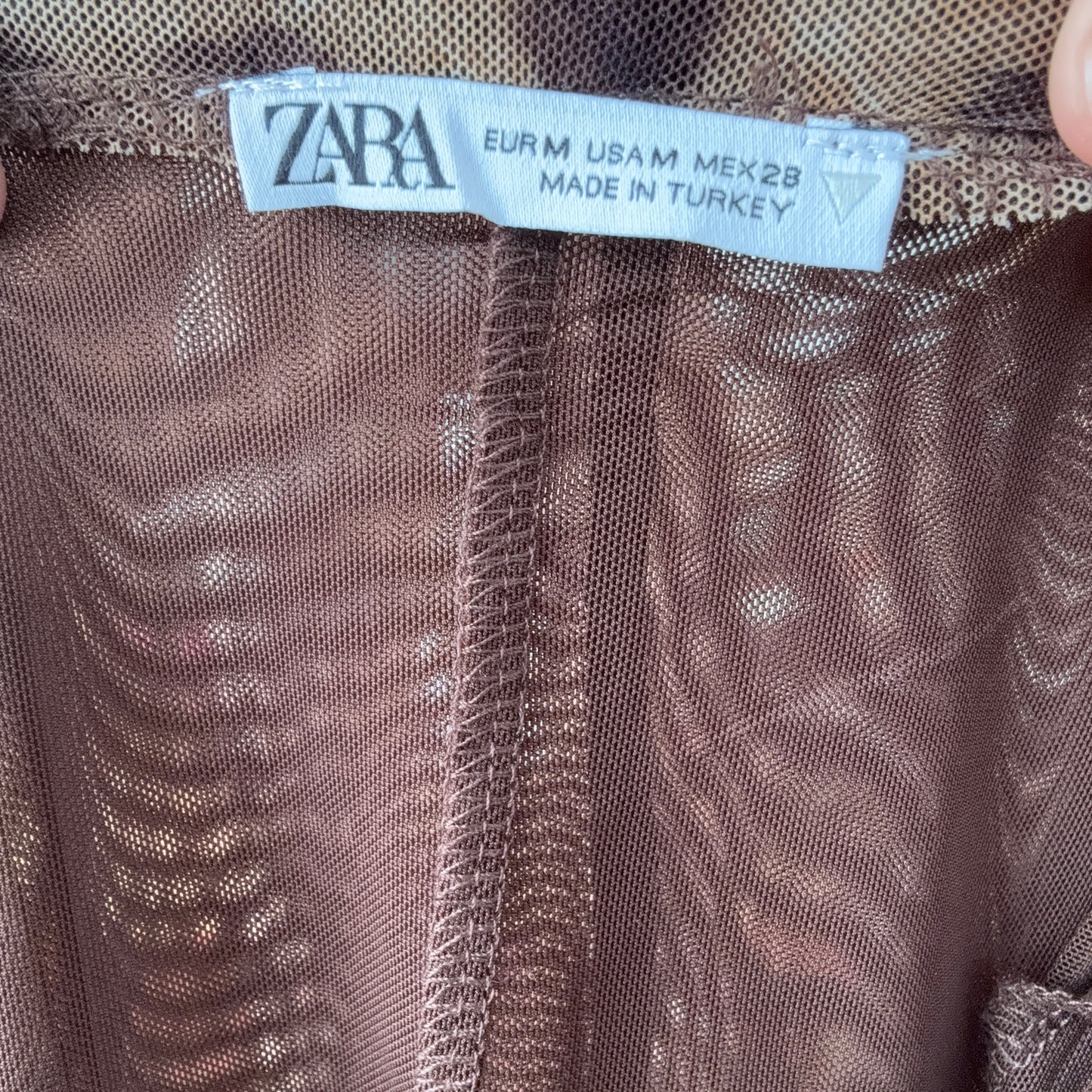 Brown Skirt with Leopard pattern | Bern