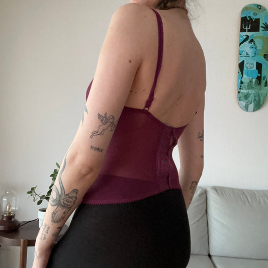 Y2K Red Corset Top | Bern