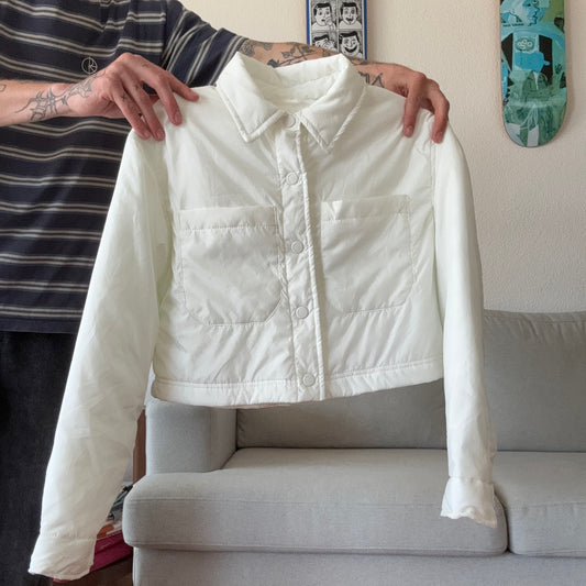 White cropped Jacket