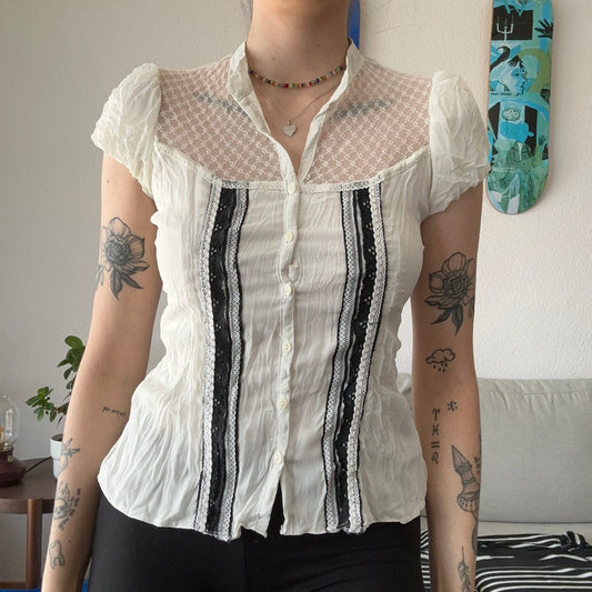 Y2K White Shirt | Bern