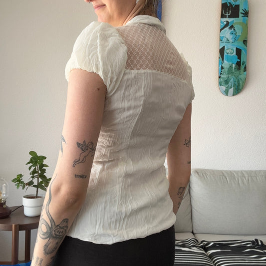 Y2K White Shirt | Bern