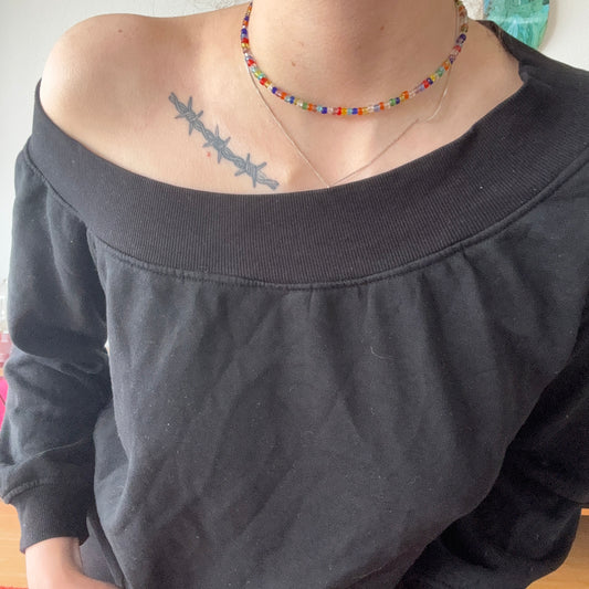 Black Sweater Oneshoulder | Bern