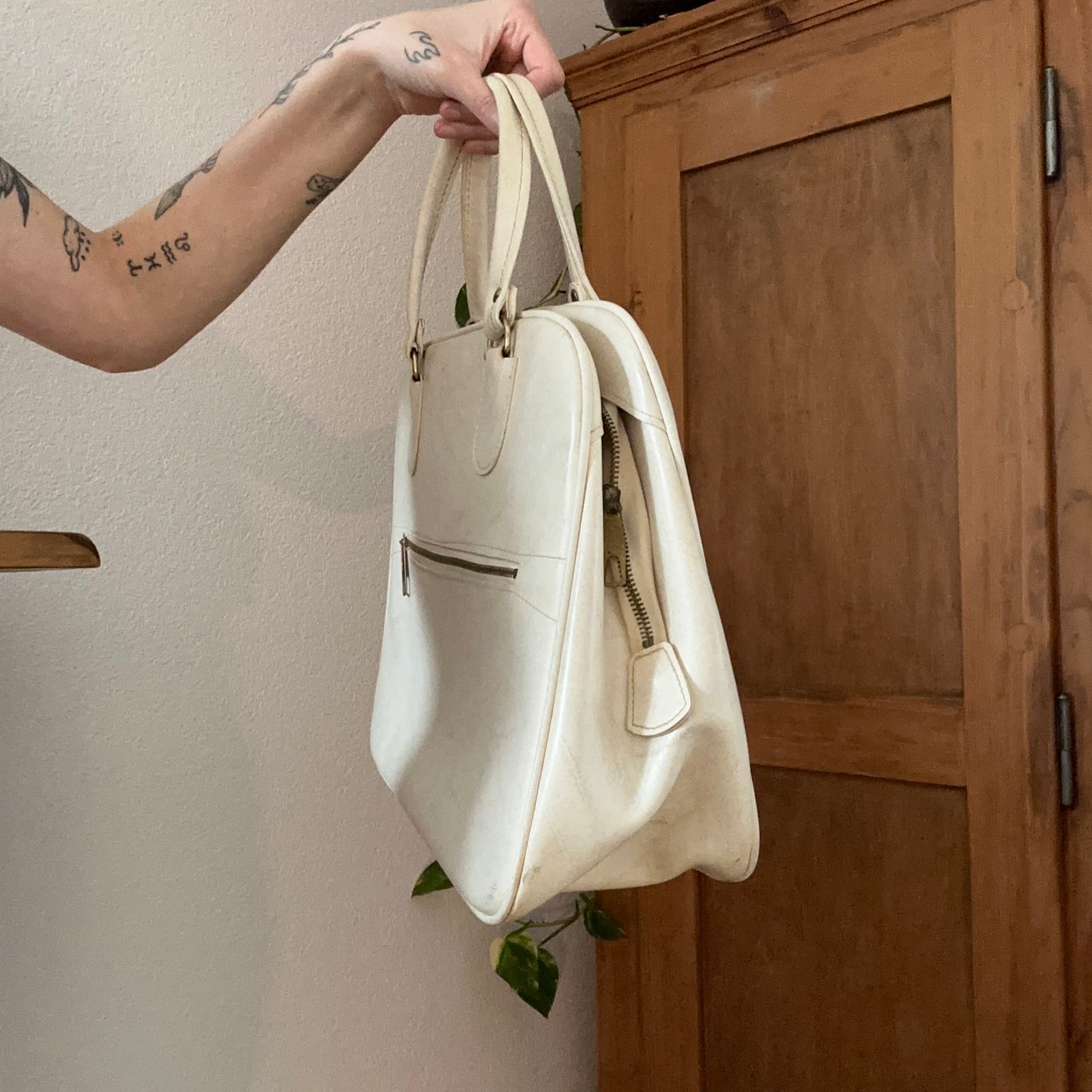 Vintage White Bag | Bern