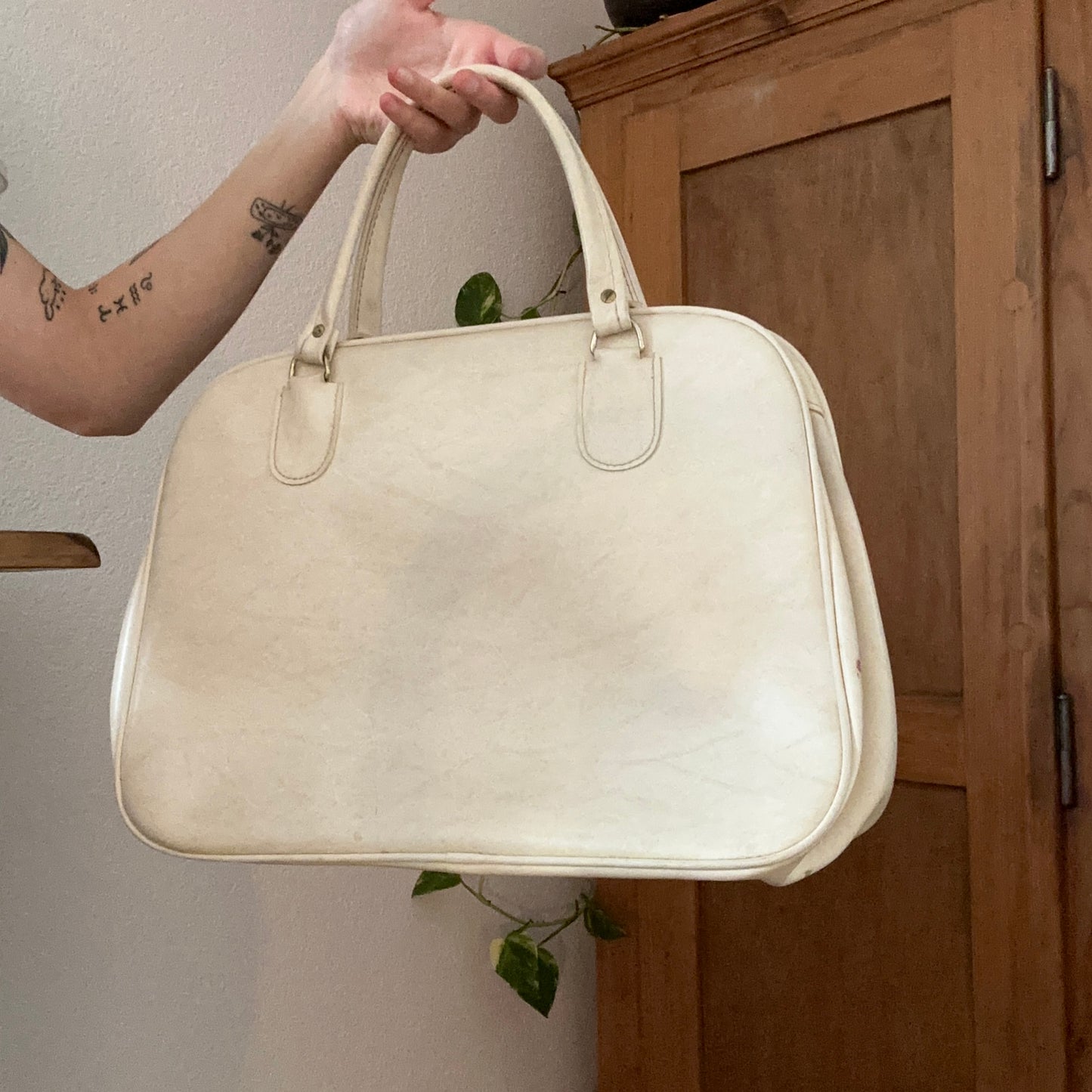 Vintage White Bag | Bern