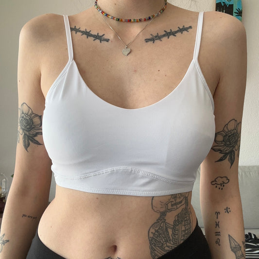 White cropped Top | Bern