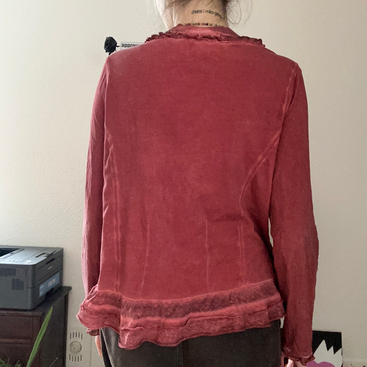 Vintage Red NILE Cardigan | Bern