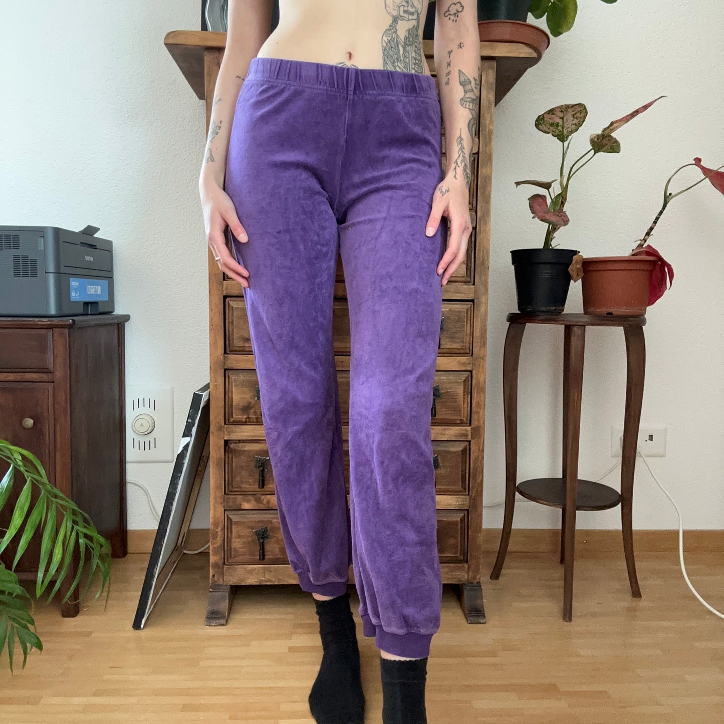 Purple "Hello Kitty" Pants | Bern