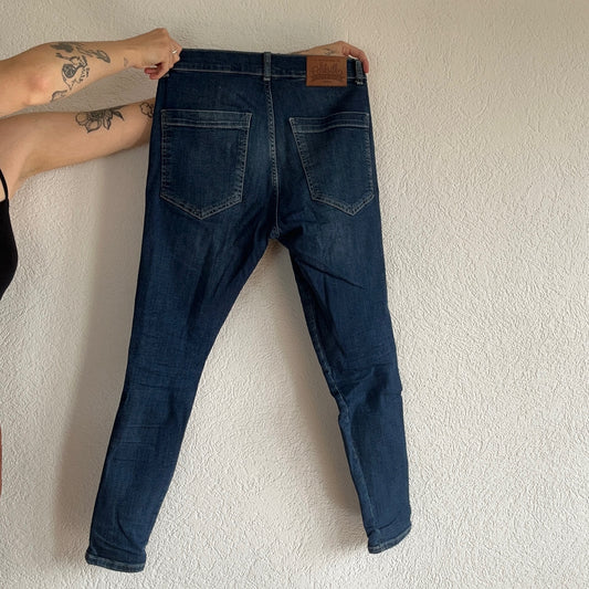 Jean SIKSILK déchiré bleu